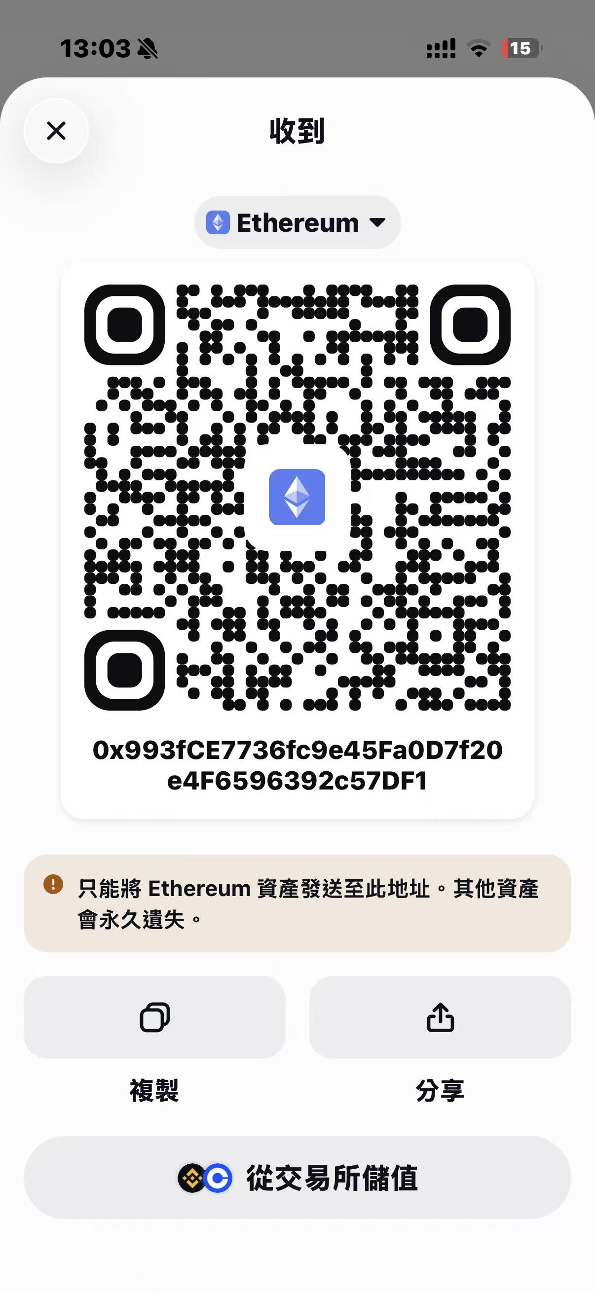 Ethereum QR